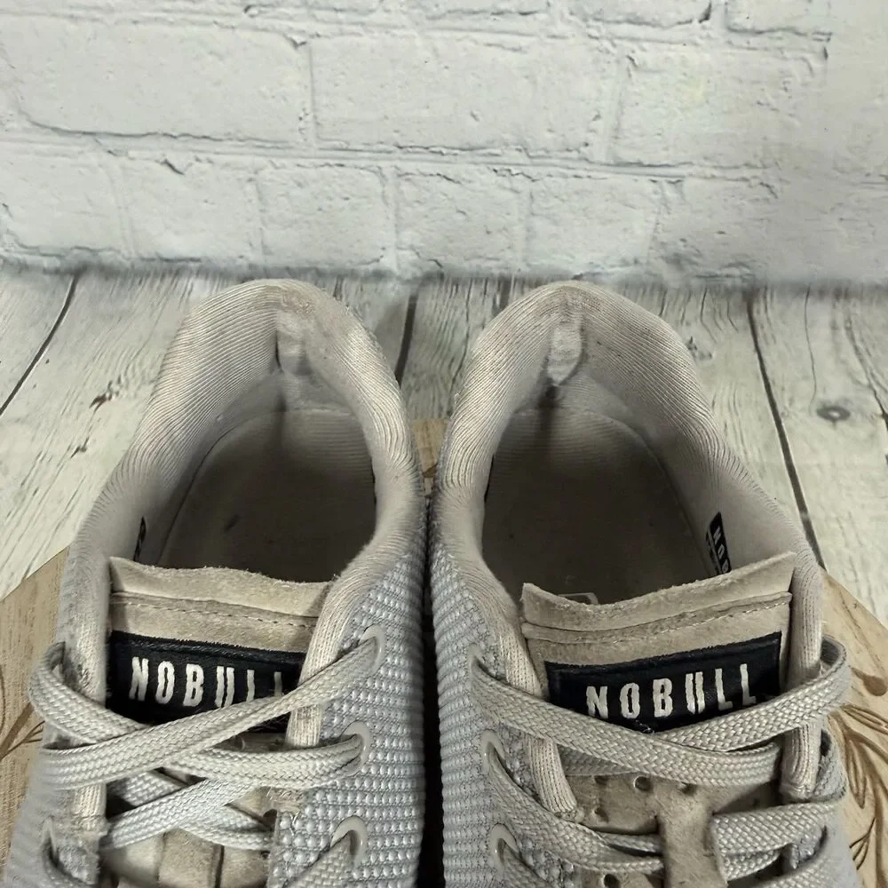 Nobull Outwork Edge Sneaker Women Size 9.5 Gray Training CrossFit Gym Shoes